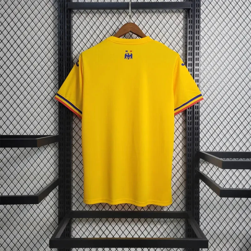 Romania Nation Home Soccer Jersey Replica 2024 EURO 2024