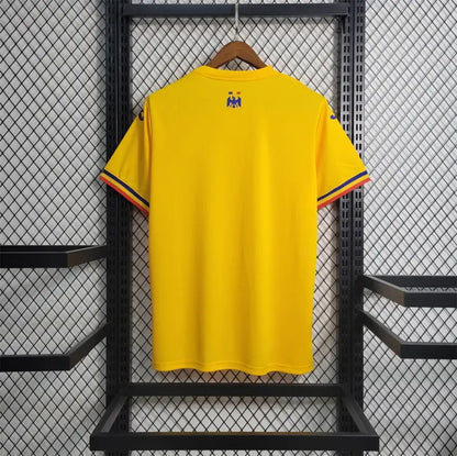 Romania Nation Home Soccer Jersey Replica 2024 EURO 2024