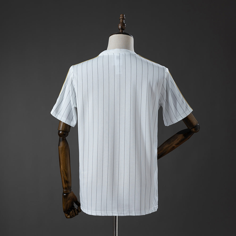 Real Madrid Terrace Icons T-Shirt White Gold