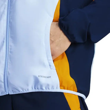 Real Madrid Men's Training Jacket Blue 2024-2025