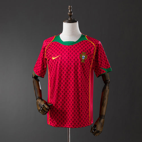 Retro Portugal 2004 Home Jersey
