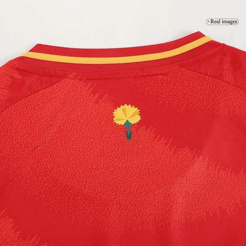 2024 Euro Spain Nation Home Jersey LAMINE YAMAL #19 RODRIGO #16 MORATA #7