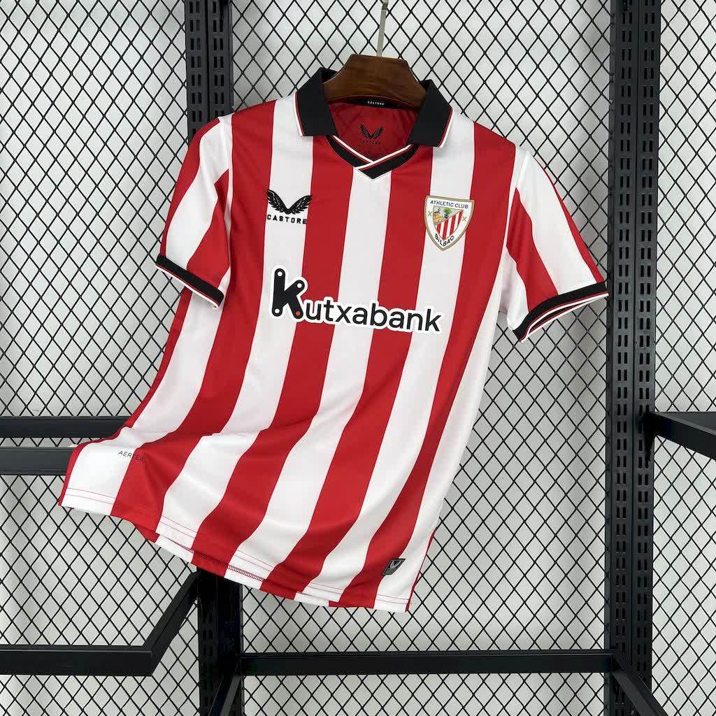 25-26 Athletic Bilbao Home Jersey