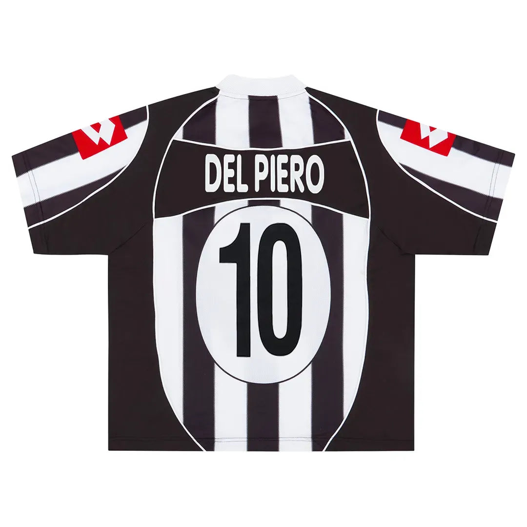 2002-03 Juventus Del Piero #10 Retro Jersey Home Replica