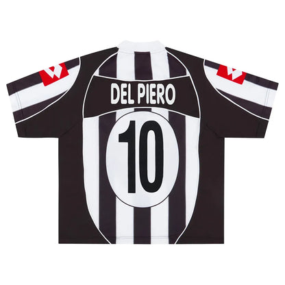 2002-03 Juventus Del Piero #10 Retro Jersey Home Replica