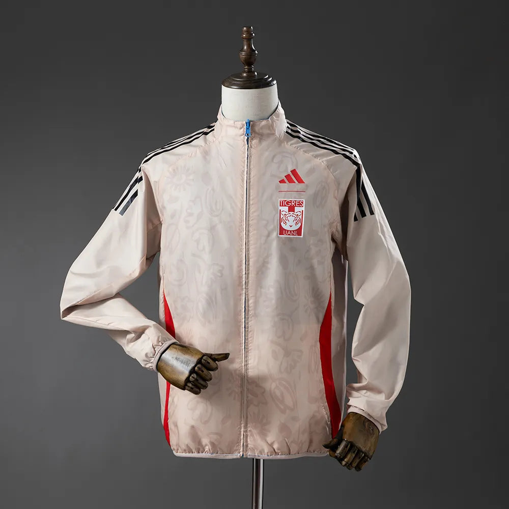 Tigres Reversible Jacket Windbreaker - Beige & Blue