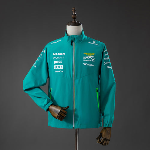 Aston Martin Aramco F1 2025 Windbreaker - Green