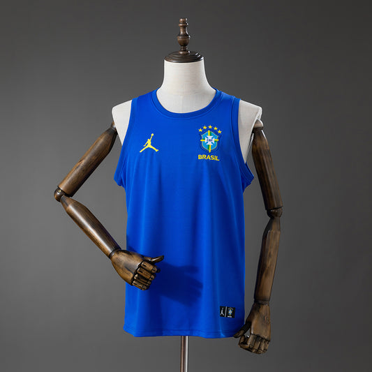 Brazil 2026 Training Vest Blue