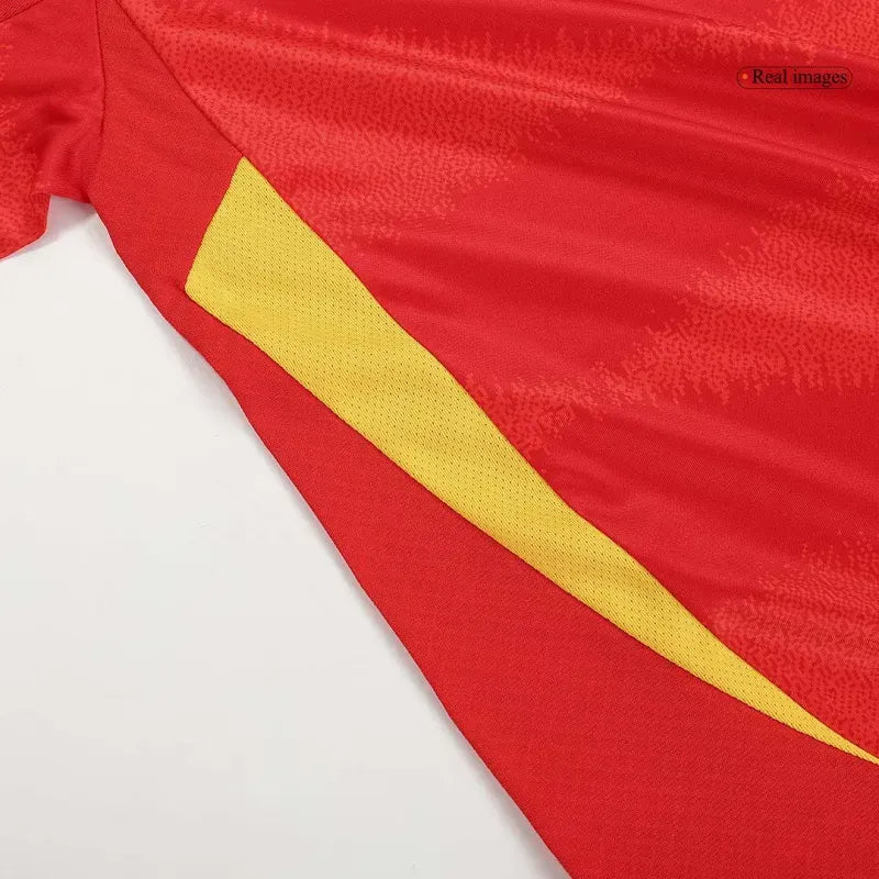 2024 Euro Spain Nation Home Jersey LAMINE YAMAL #19 RODRIGO #16 MORATA #7