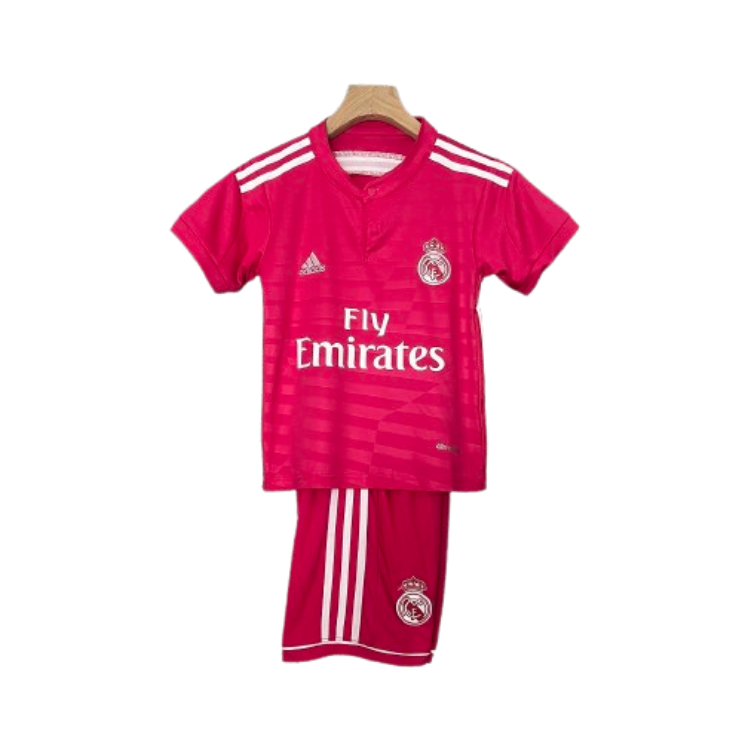 Real Madrid 14-15 Away Retro Kids Kits Vintage Children Sets Football Jersey