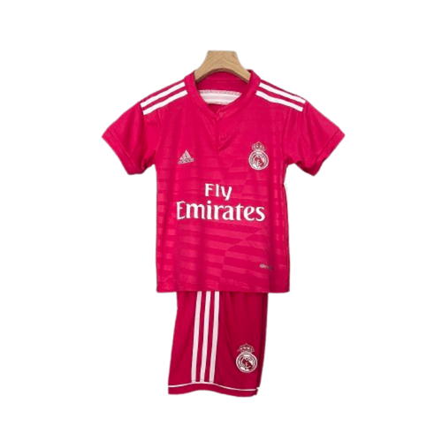 Real Madrid 14-15 Away Retro Kids Kits Vintage Children Sets Football Jersey