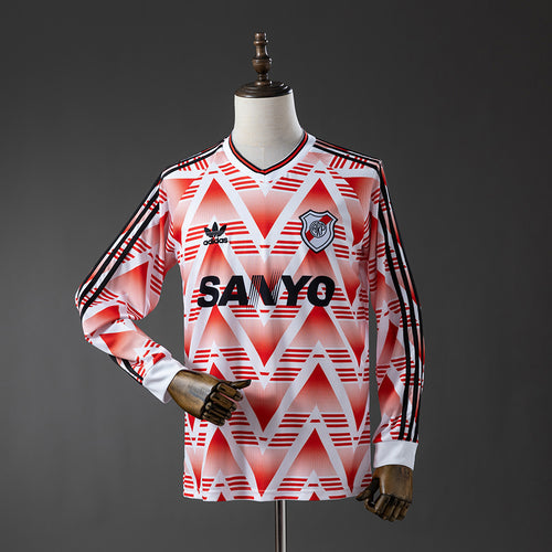 River Plate 92-93 Away Long-Sleeved Retro Jersey