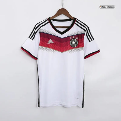 Germany Retro 3 Stars 2014 Home Jersey World Cup