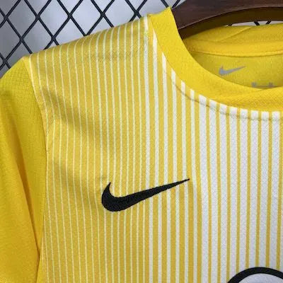 2025-26 Kids Atletico Madrid Yellow Goalkeeper Jersey