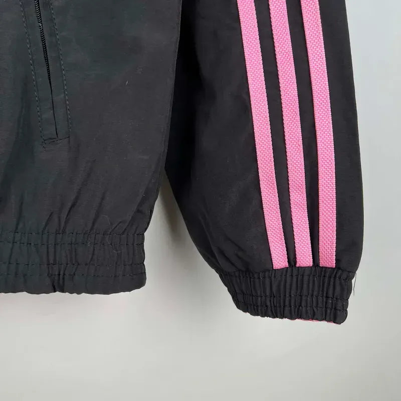 2023-2024 Inter Miami Reversible Windbreaker(black-pink)Soccer Jersey 1:1 Thai Quality