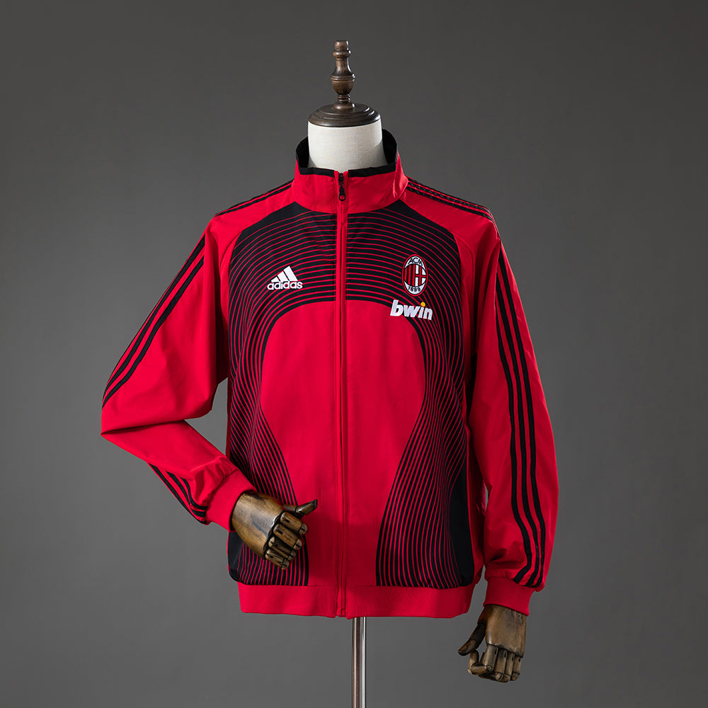 AC Milan 06-07 Training Windbreaker - Red