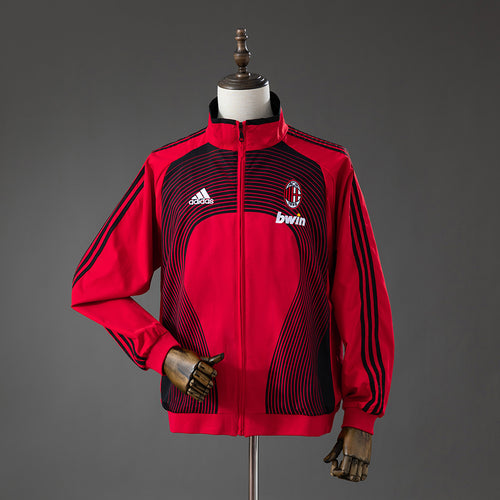 AC Milan 06-07 Training Windbreaker - Red