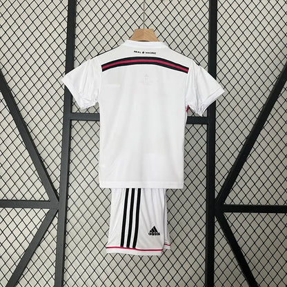 Real Madrid 14-15 Kids Retro Home Kit Cheap Jersey