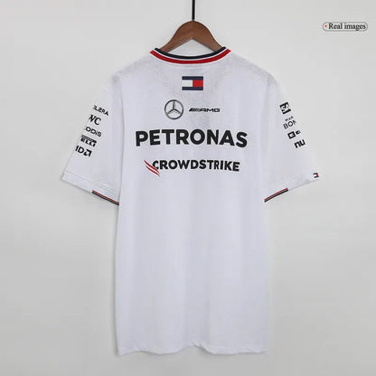 F1 Mercedes AMG Petronas Team Driver T-Shirt - White 2024