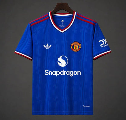 26-27 Manchester United Away Blue Jersey