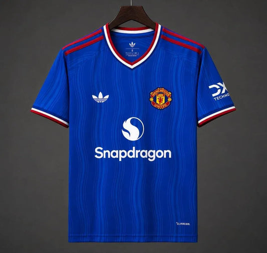 26-27 Manchester United Away Blue Jersey