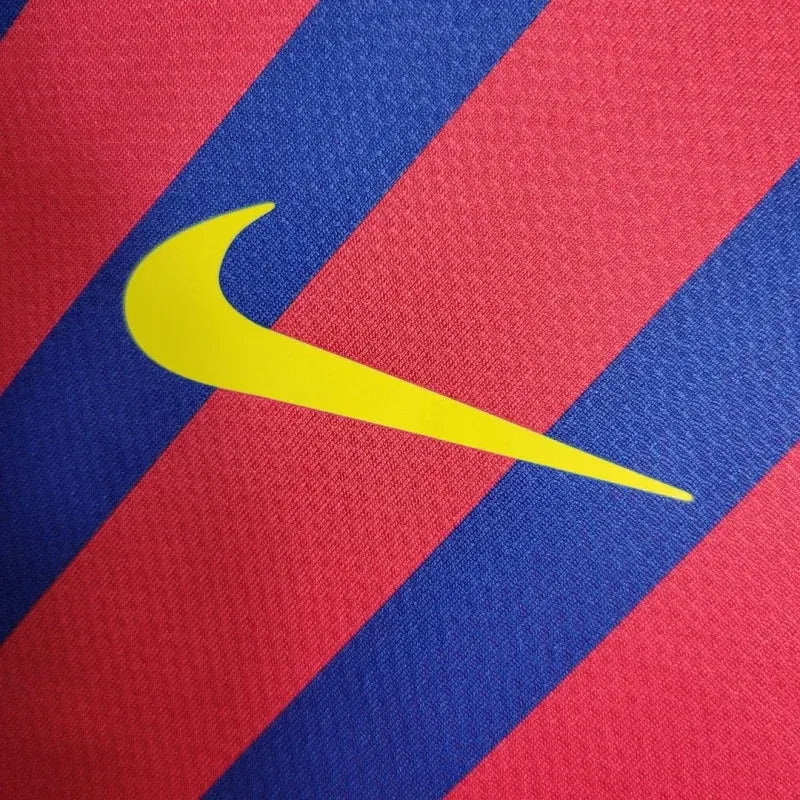 Nike Men Barcelona Retro Home Soccer Shirt 2011-12