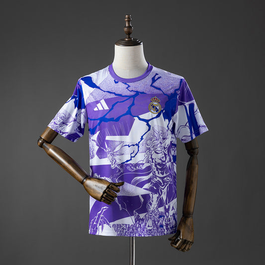 Real Madrid 25-26 Avengers - Pre-Match (Purple) Jersey