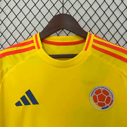 Colombia Nation Home L.Díaz #7 James #10 Football Jersey Copa America 2024
