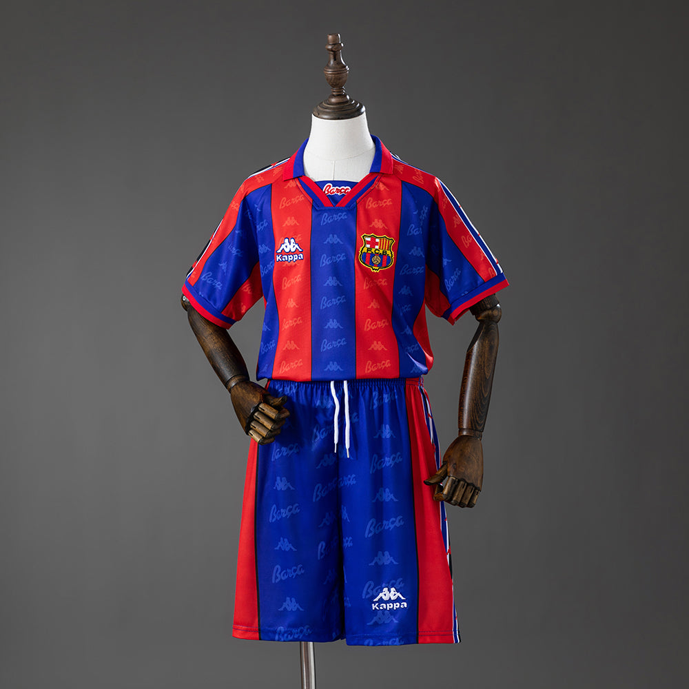 Barcelona 96-97 Home Retro Kids Kit