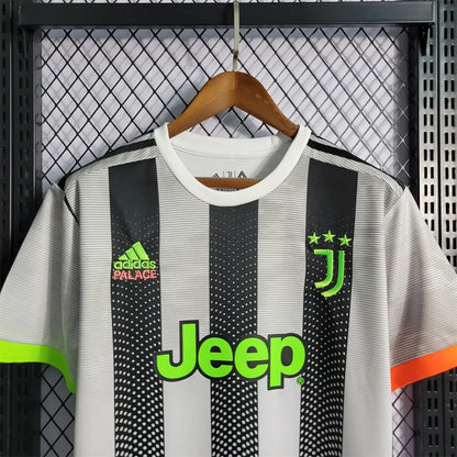 19-20 Retro Juventus X Palace Home Soccer Jerseys Shirt