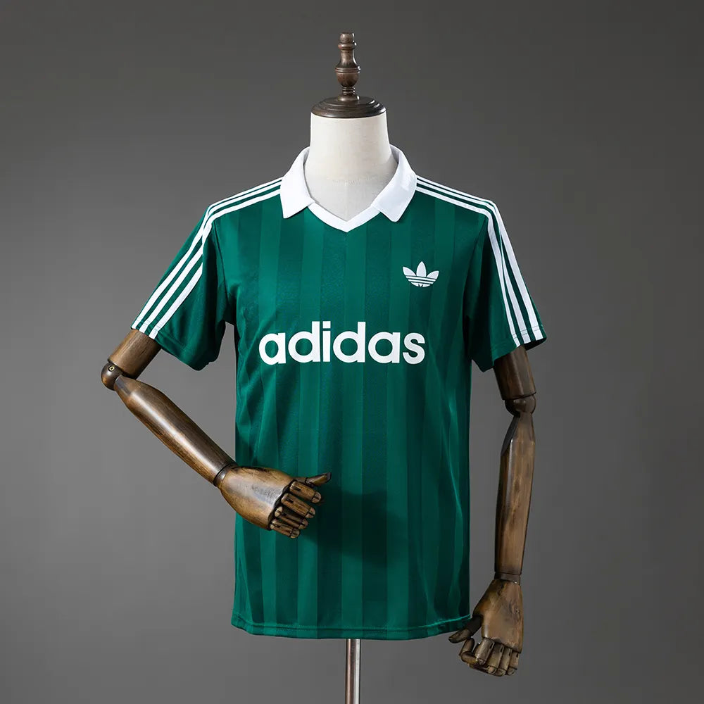 AD Archive Collar Engineered Jersey - Green
