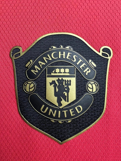 Retro Manchester United Home Long Sleeve Football Shirt 2019-2020