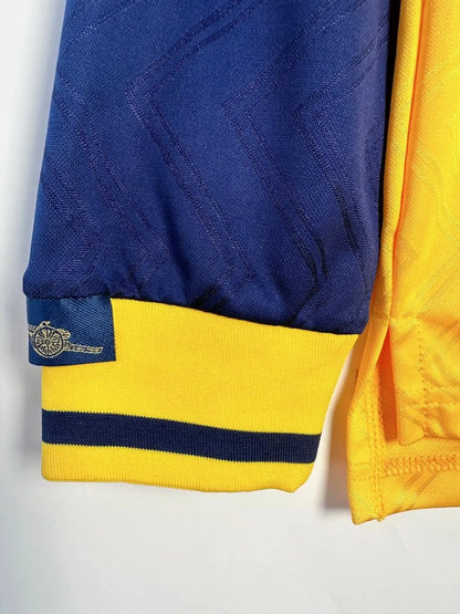 Arsenal Retro Long Sleeve Away Football Shirt 1996-1997