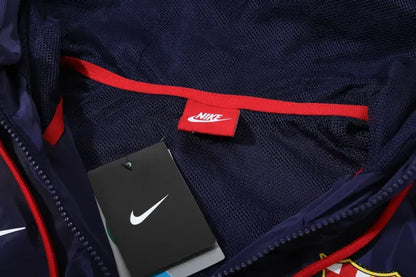 Barcelona Nike Men Hoodie Sweatshirt Jackets Kits (Top+Pants) 24-25
