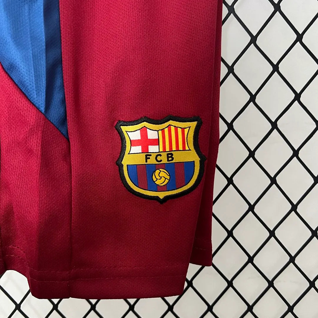 Barcelona 10-11 Home Retro Kids Kit Football Jersey