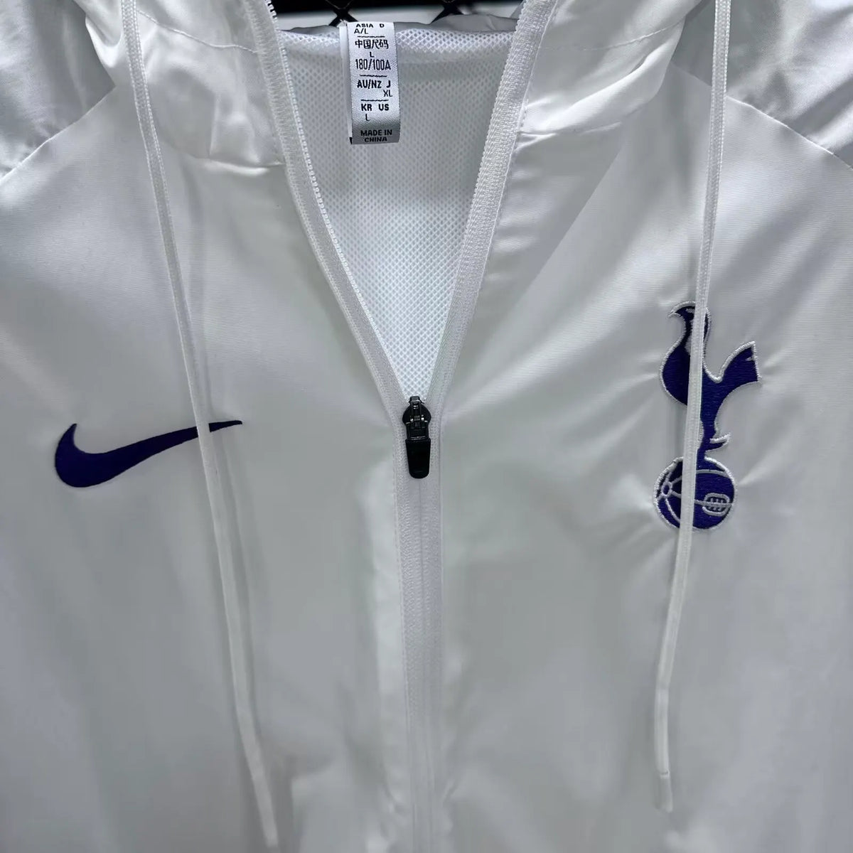 2025/2026 Tottenham Hotspur White Windbreaker Football Shirt