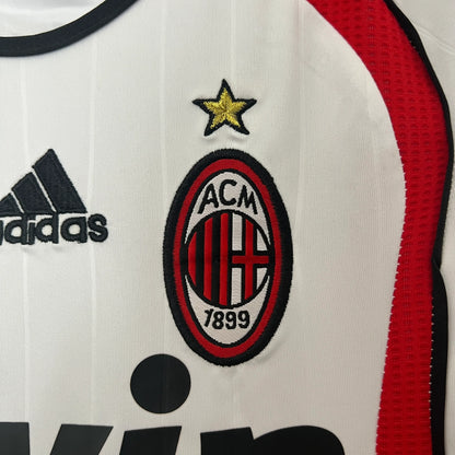 Kids AC Milan UCL Final Kits Retro Jersey Away 06-07