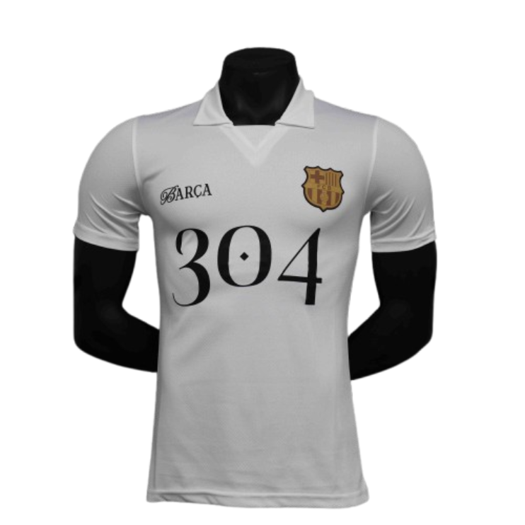 Barcelona Lamin Yamal commemorative white 304 POLO Shirt 24-25