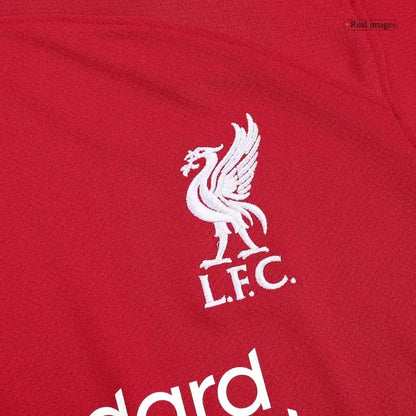 2023-24 M.SALAH #11 VIRGIL #4 SZBOSZLAI #8 MAC ALLISTER #10 Liverpool Home Jersey