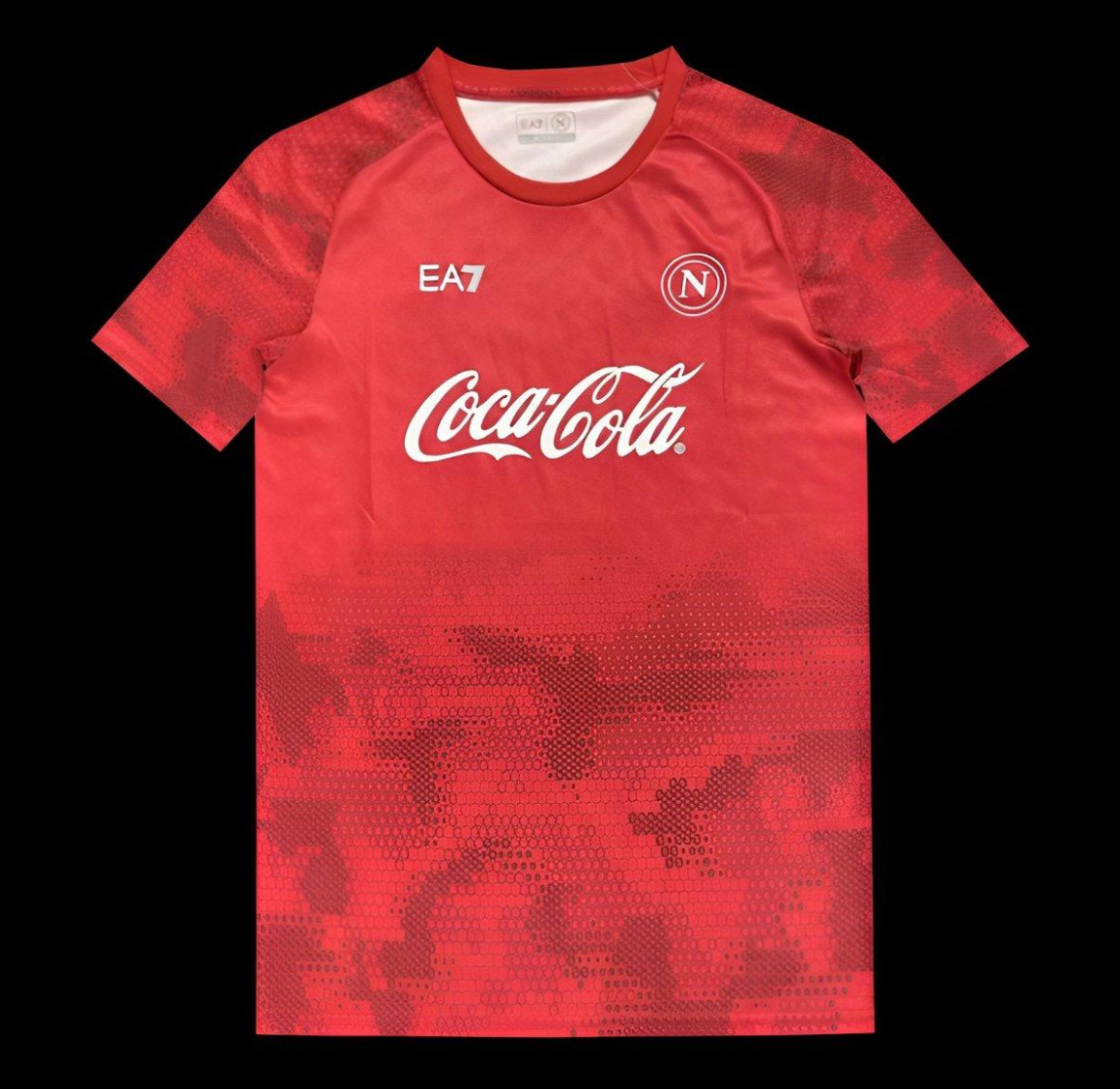 25-26 Napoli Red Pre-Match Jersey