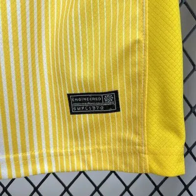 2025-26 Kids Atletico Madrid Yellow Goalkeeper Jersey