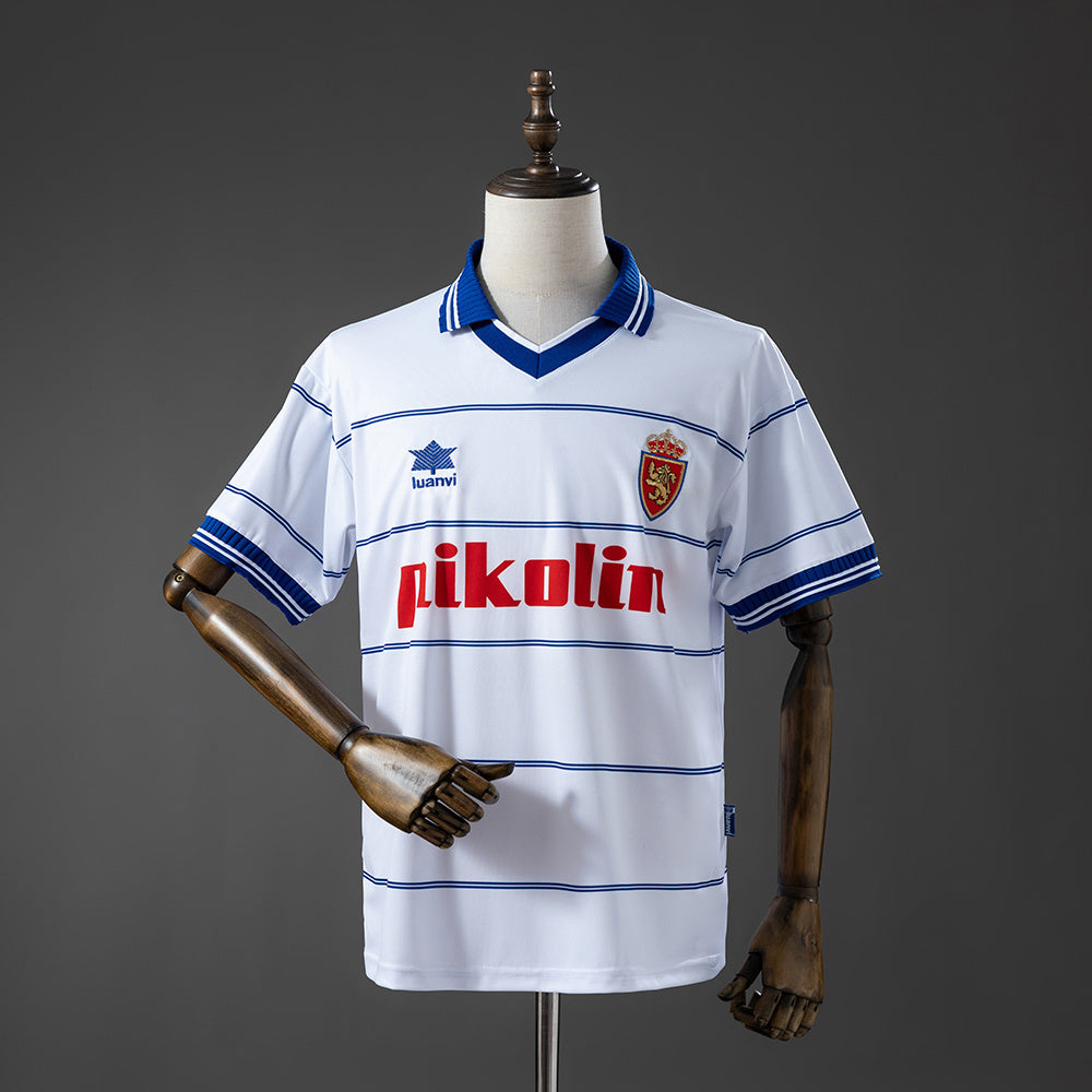Zaragoza 99-00 Home Retro Jersey