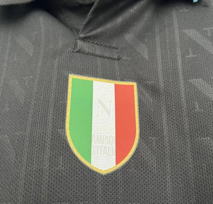 25-26 Napoli Third Black Jersey