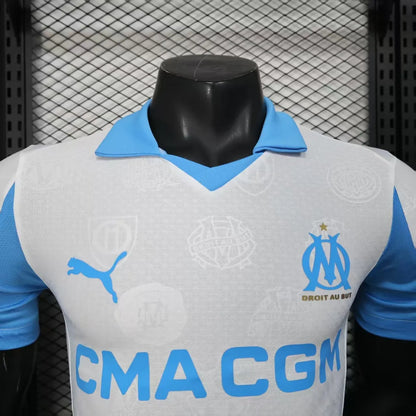 Player Version 25-26 Olympique Marseille Home Jersey
