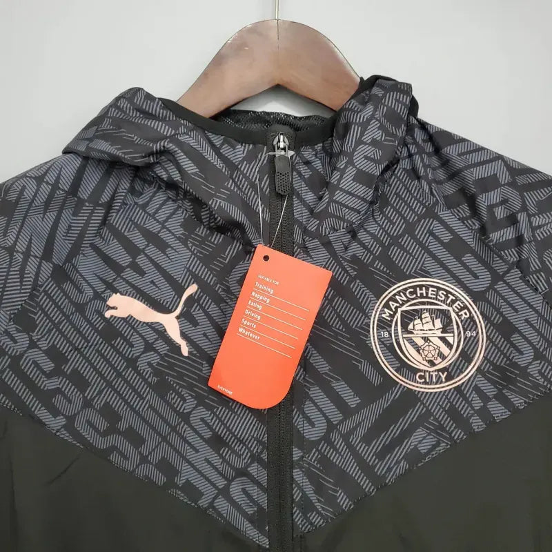 Manchester City Jersey Windbreaker Black 2021/2022