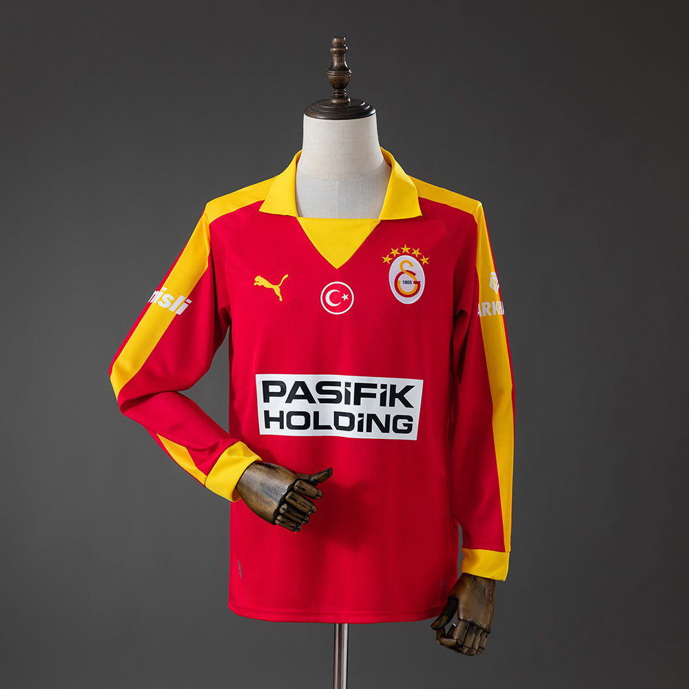 Galatasaray 25-26 Retro Edition - Red Long-Sleeved Jersey