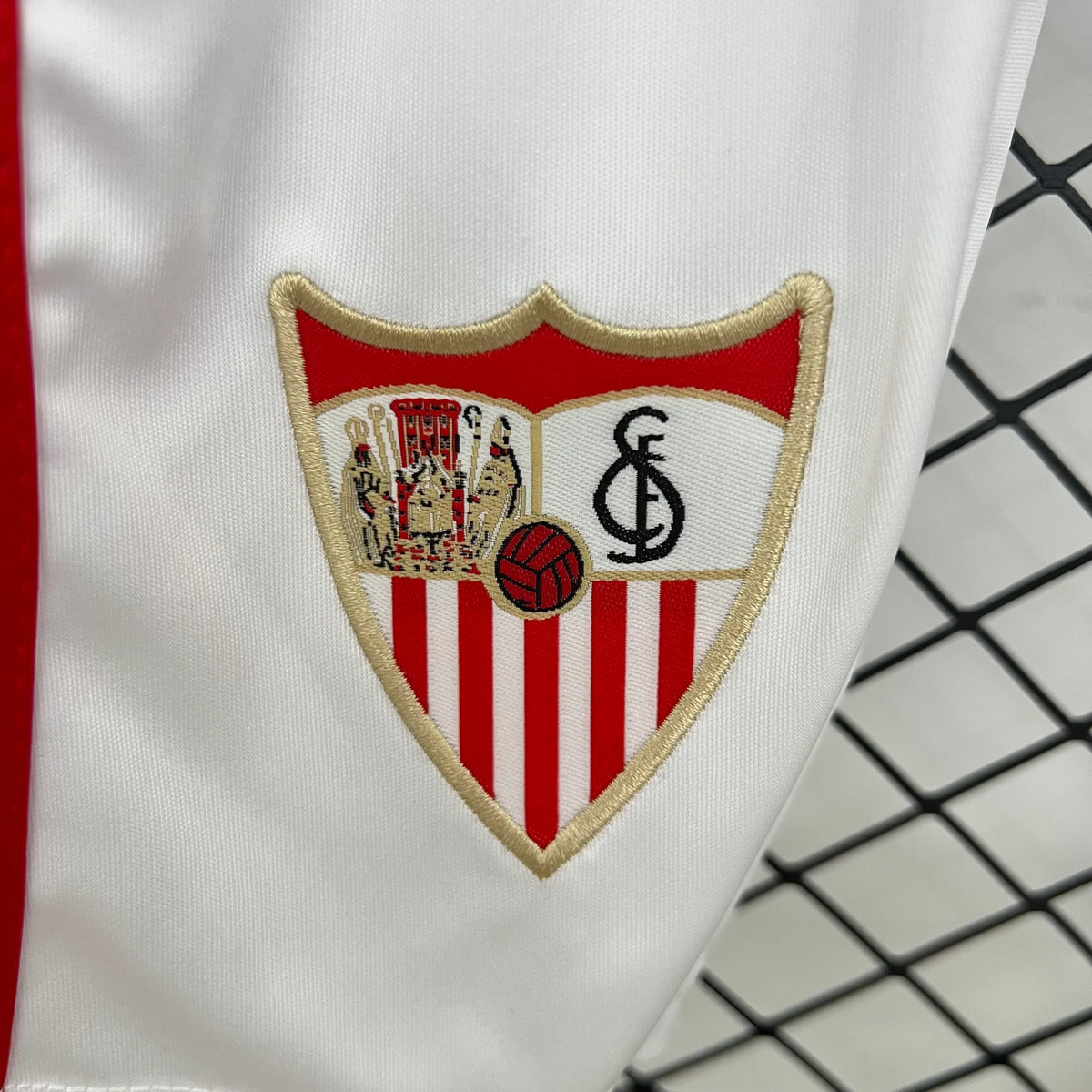 25-26 Kids Sevilla FC Home Jersey