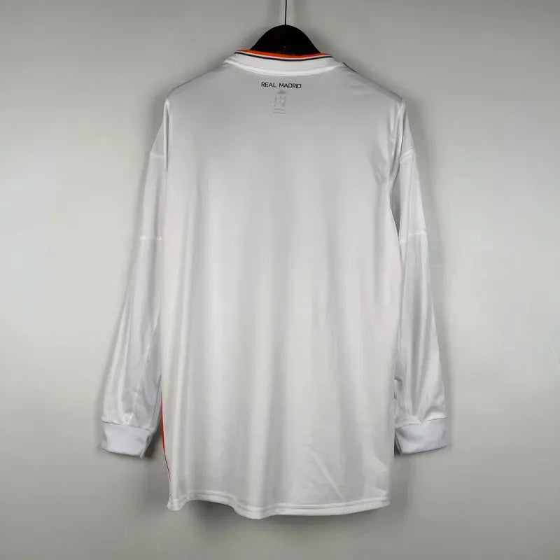 Real Madrid Retro Jersey Home Long Sleeve 2013-14