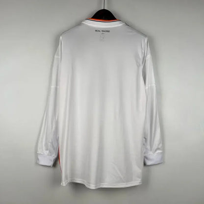Real Madrid Retro Jersey Home Long Sleeve 2013-14