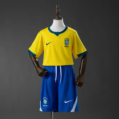 Brazil 2026 Home Kids Kit Jersey
